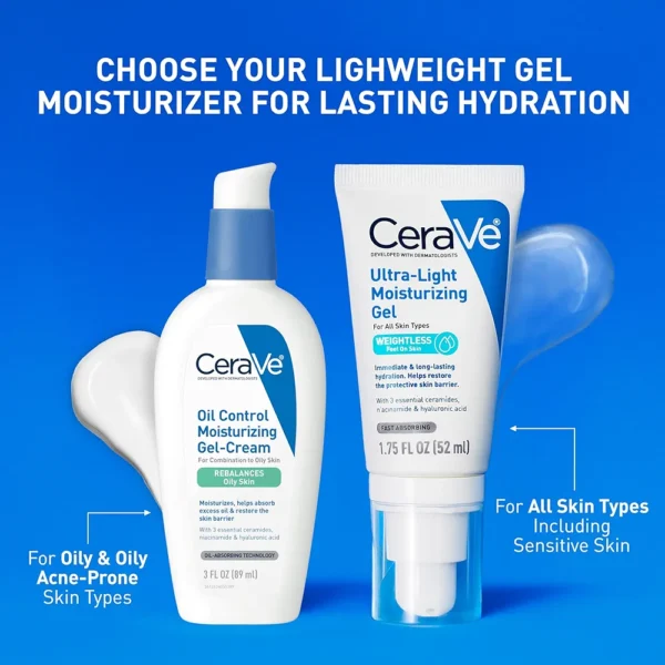 CeraVe Oil Control Moisturizing Gel Cream for Oily Skin - Image 3